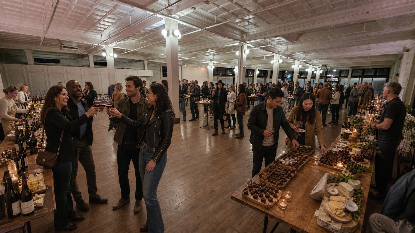Photo from a past Cheese, Wine & Chocolate Fest