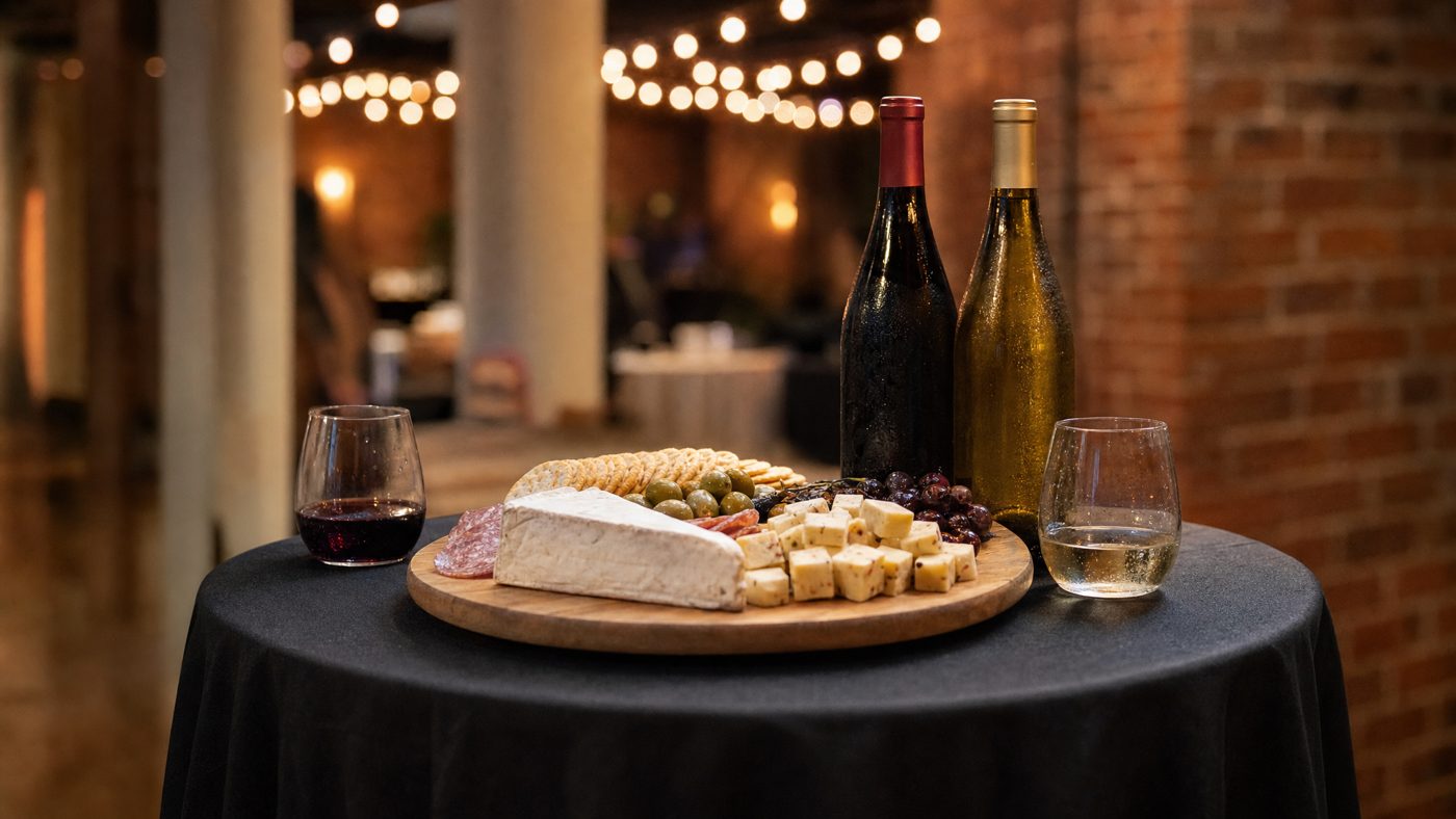 Photo from a past Cheese, Wine & Chocolate Fest